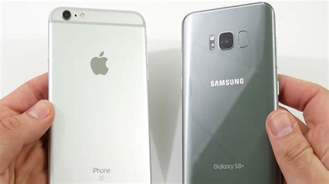 Apple iPhone 6s Plus vs Samsung Galaxy S8 Karşılaştırma